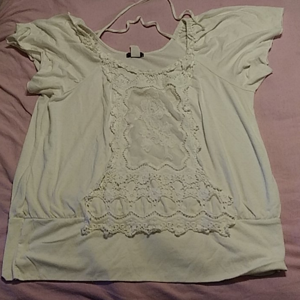 White decorate top